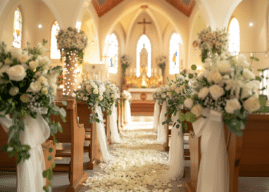 Astuces économiques pour une décoration d’église de mariage impressionnante